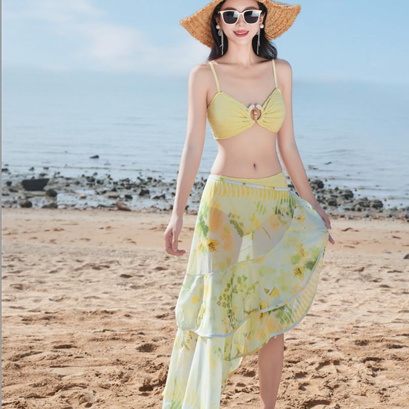 Bali Hot Spring Swimsuit Set: Women s Sexy Three-Piece Mermaid Bikini with Versatile Skirt S (80-90 jin)
Bali Hot Spring Swimsuit Set: Women s Sexy Three-Piece Mermaid Bikini with Versatile Skirt S (80-90 jin)