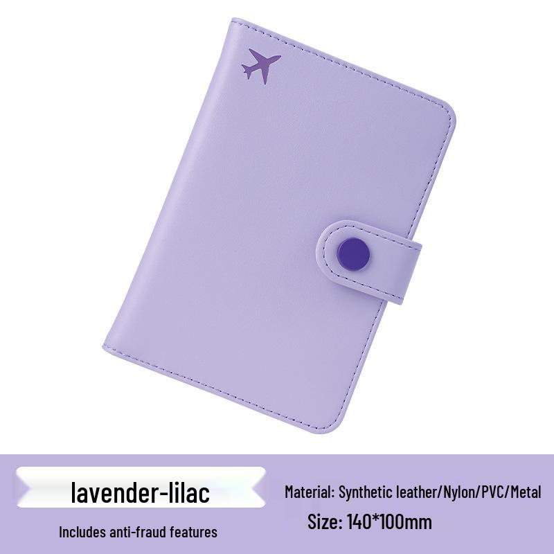 Candy Color Anti-Theft Passport Holder – Fresh Ins Style Travel Document Organizer світло-фіолетового кольору
Candy Color Anti-Theft Passport Holder – Fresh Ins Style Travel Document Organizer світло-фіолетового кольору