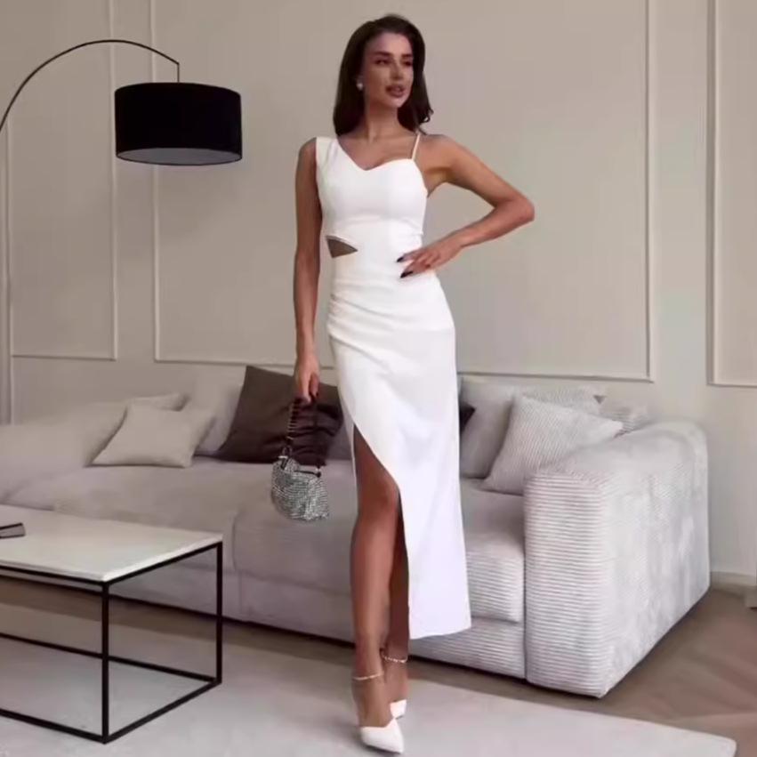 Летнее женское платье бодикон с открытым плечом и вырезами, 2024 XS белый
Летнее женское платье бодикон с открытым плечом и вырезами, 2024 XS белый