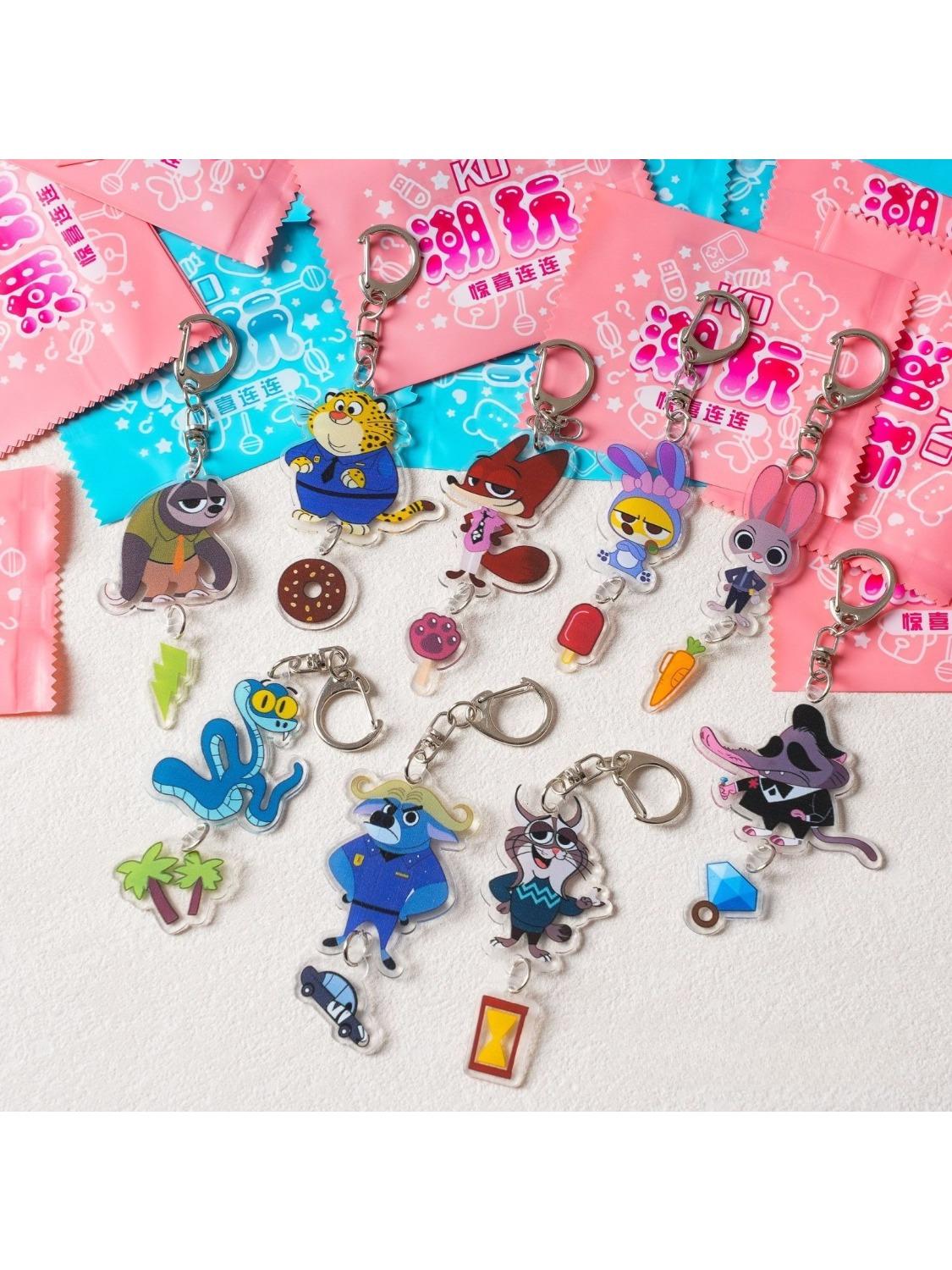 Disney Zootopia 2 Nick Judy Key Acrylic High-Looking School Bag Cute Pendant Gift Peripheral 9pcs
Disney Zootopia 2 Nick Judy Key Acrylic High-Looking School Bag Cute Pendant Gift Peripheral 9pcs