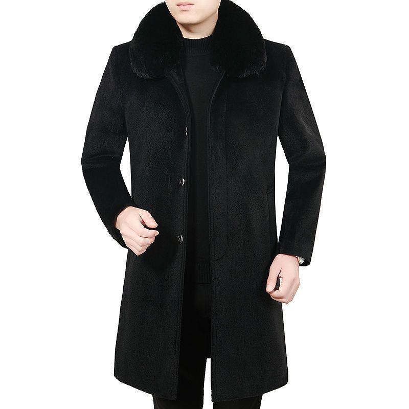 Men s Mid-Length Woolen Coat for Middle-Aged and Elderly - Velvet-Enhanced for Winter Warmth 180 (120-138 lbs)
Men s Mid-Length Woolen Coat for Middle-Aged and Elderly - Velvet-Enhanced for Winter Warmth 180 (120-138 lbs)