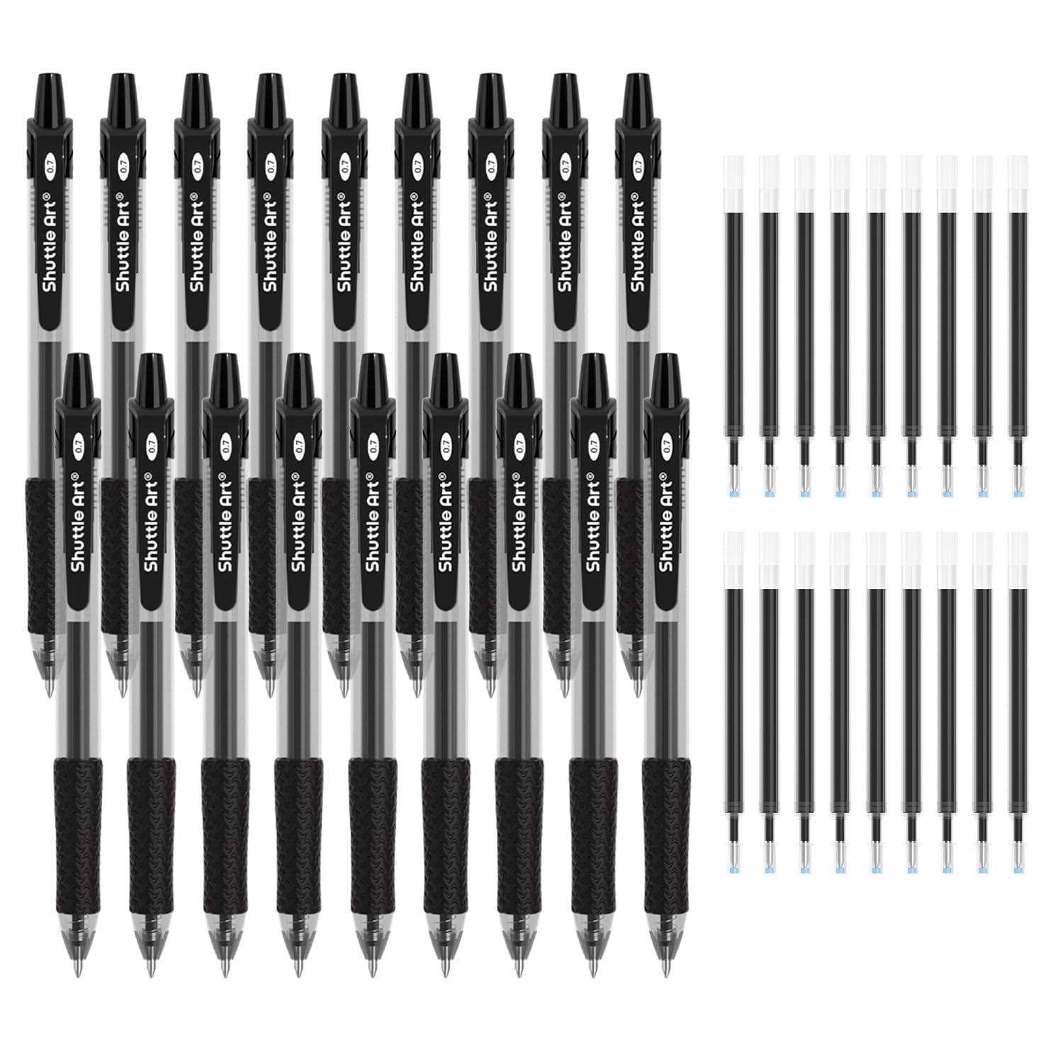 Shuttle Art Гелевая шариковая ручка Гелевая Гелевая Выдвижная 36 18 18 Быстрая с для Офисные Пишущие Инструменты Ручка, Ручка, Чернила, Тип, Черный, Упаковка, Ручки, Стержни, 0,7 мм, чёрный
Shuttle Art Гелевая шариковая ручка Гелевая Гелевая Выдвижная 36 18 18 Быстрая с для Офисные Пишущие Инструменты Ручка, Ручка, Чернила, Тип, Черный, Упаковка, Ручки, Стержни, 0,7 мм, чёрный