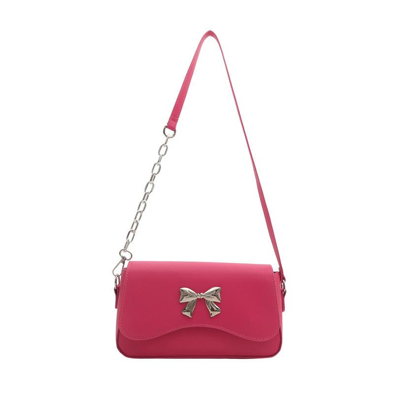 Urban Chic Pu Crossbody Bag For Women 2024 Summer New Bowknot Chain Shoulder Bag рожевий червоний колір
Urban Chic Pu Crossbody Bag For Women 2024 Summer New Bowknot Chain Shoulder Bag рожевий червоний колір