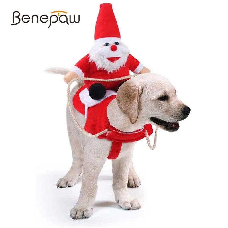 Benepaw собака Санта-Клаус езда Рождественский костюм забавный ковбойский костюм наездника для домашних животных одежда для щенков и кошек праздничная одежда
Benepaw собака Санта-Клаус езда Рождественский костюм забавный ковбойский костюм наездника для домашних животных одежда для щенков и кошек праздничная одежда
