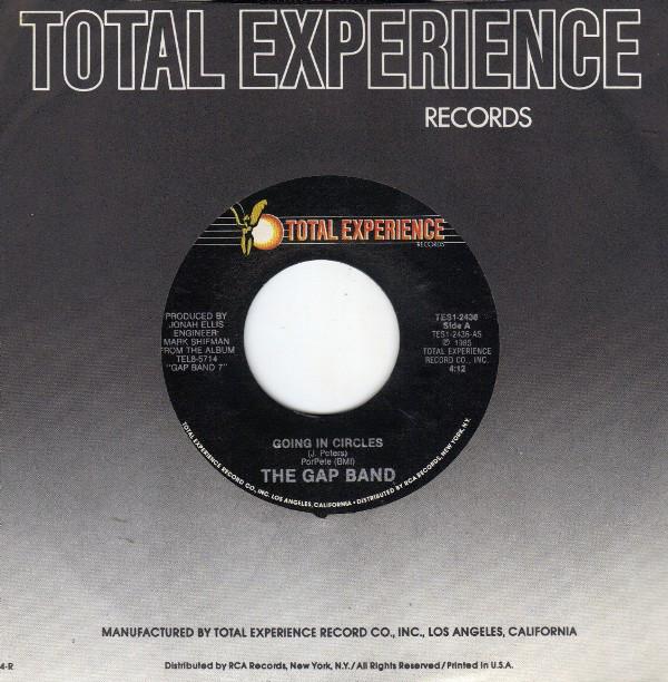 7inch Record GAP BAND - Going In Circles TES12436 Total Experienc 1985 US Soul/Funk Used
7inch Record GAP BAND - Going In Circles TES12436 Total Experienc 1985 US Soul/Funk Used