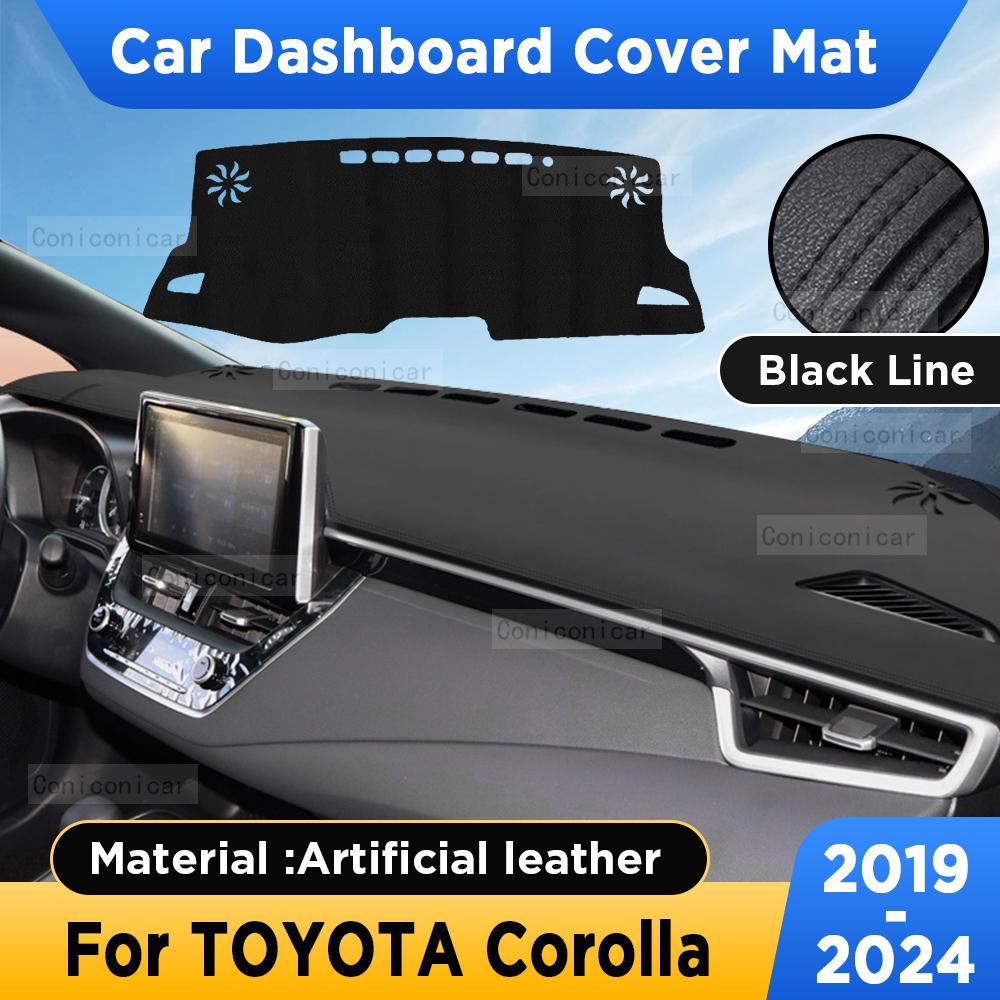 For TOYOTA Corolla E210 -2024 Car Dashboard Cover Mat Sun Shade Cushion Pad Artificial Leather Rug Panel Mat Accessories Artificial leather
For TOYOTA Corolla E210 -2024 Car Dashboard Cover Mat Sun Shade Cushion Pad Artificial Leather Rug Panel Mat Accessories Artificial leather