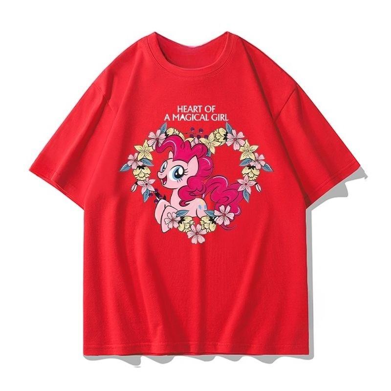 2026 summer new New cotton shortsleeved Tshirt for cartoonstyle Little Pony style relaxed fit loungewear style shirt S
2026 summer new New cotton shortsleeved Tshirt for cartoonstyle Little Pony style relaxed fit loungewear style shirt S
