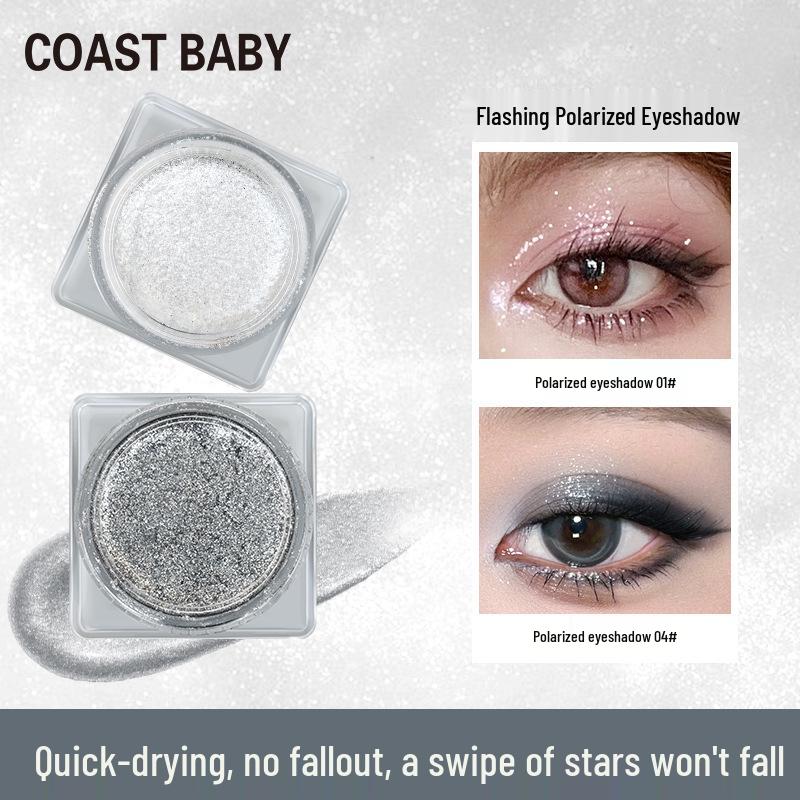 COAST BABY Polarized Shimmer Gel Eyeshadow - Long-Lasting Pearlescent Glitter, Perfect for Students 5g
COAST BABY Polarized Shimmer Gel Eyeshadow - Long-Lasting Pearlescent Glitter, Perfect for Students 5g