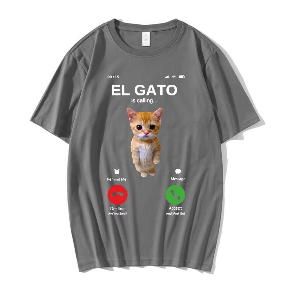 El Gato Is Calling Meme Sad Crying Cat Munchkin Kitty Meme Men Women T Shirts Fashion Short Sleeves Oversized Tshirt Streetwear 3XL
El Gato Is Calling Meme Sad Crying Cat Munchkin Kitty Meme Men Women T Shirts Fashion Short Sleeves Oversized Tshirt Streetwear 3XL