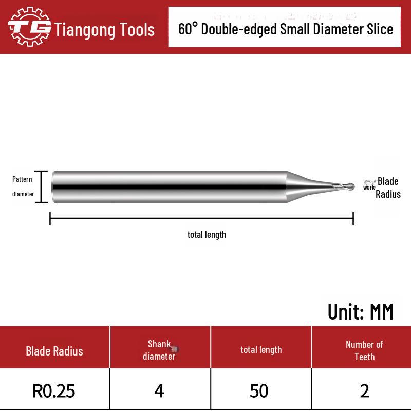 Концевая фреза Tiangong Tungsten Micro-Diamond, с двухсторонним покрытием, для твердого сплава и алюминия.
Концевая фреза Tiangong Tungsten Micro-Diamond, с двухсторонним покрытием, для твердого сплава и алюминия.
