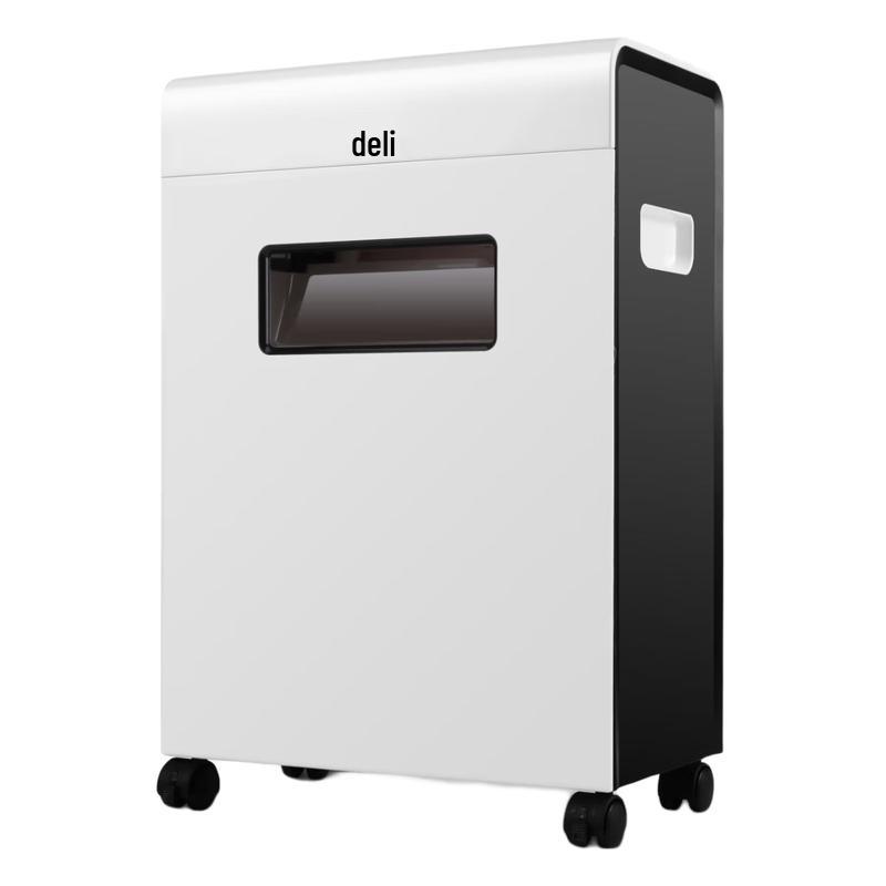 Deli 9911 Cross-Cut Paper Shredder, P-4 Security, 8-Sheet, 16L CN plug (adapter included)
Deli 9911 Cross-Cut Paper Shredder, P-4 Security, 8-Sheet, 16L CN plug (adapter included)