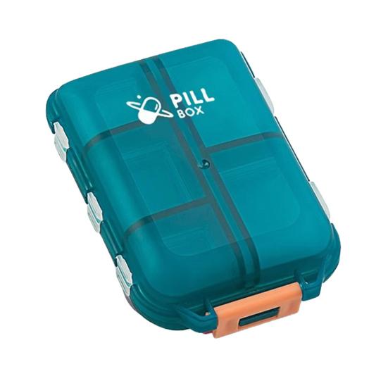 Pill Organizer Large Capacity with 10 Compartments Pill Box Portable Independent Lids Container for Travel And Gym зелёный
Pill Organizer Large Capacity with 10 Compartments Pill Box Portable Independent Lids Container for Travel And Gym зелёный