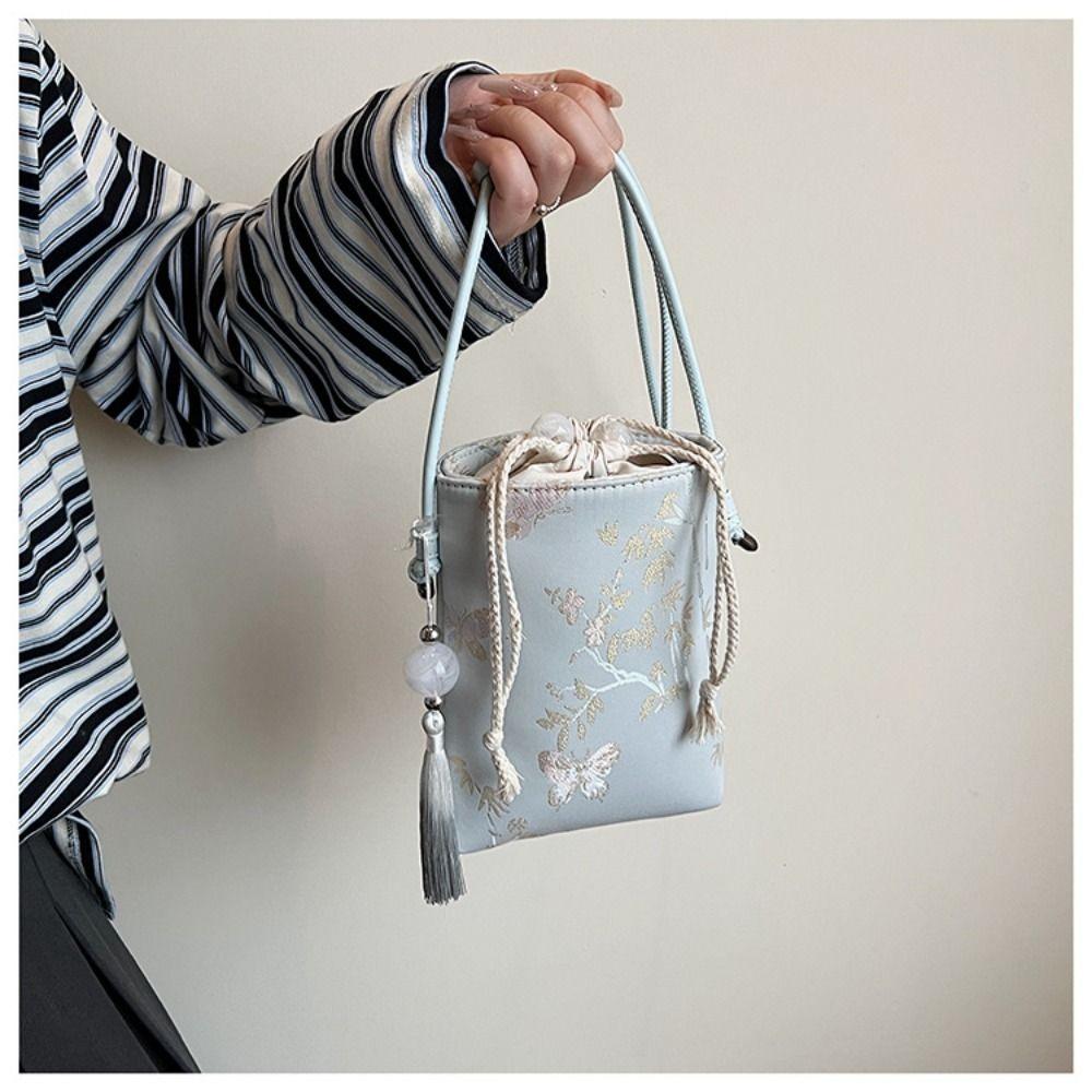 Tassel Pendant New Chinese Style Crossbody Bag Antique Mobile Phone Bag Gift Style 5
Tassel Pendant New Chinese Style Crossbody Bag Antique Mobile Phone Bag Gift Style 5