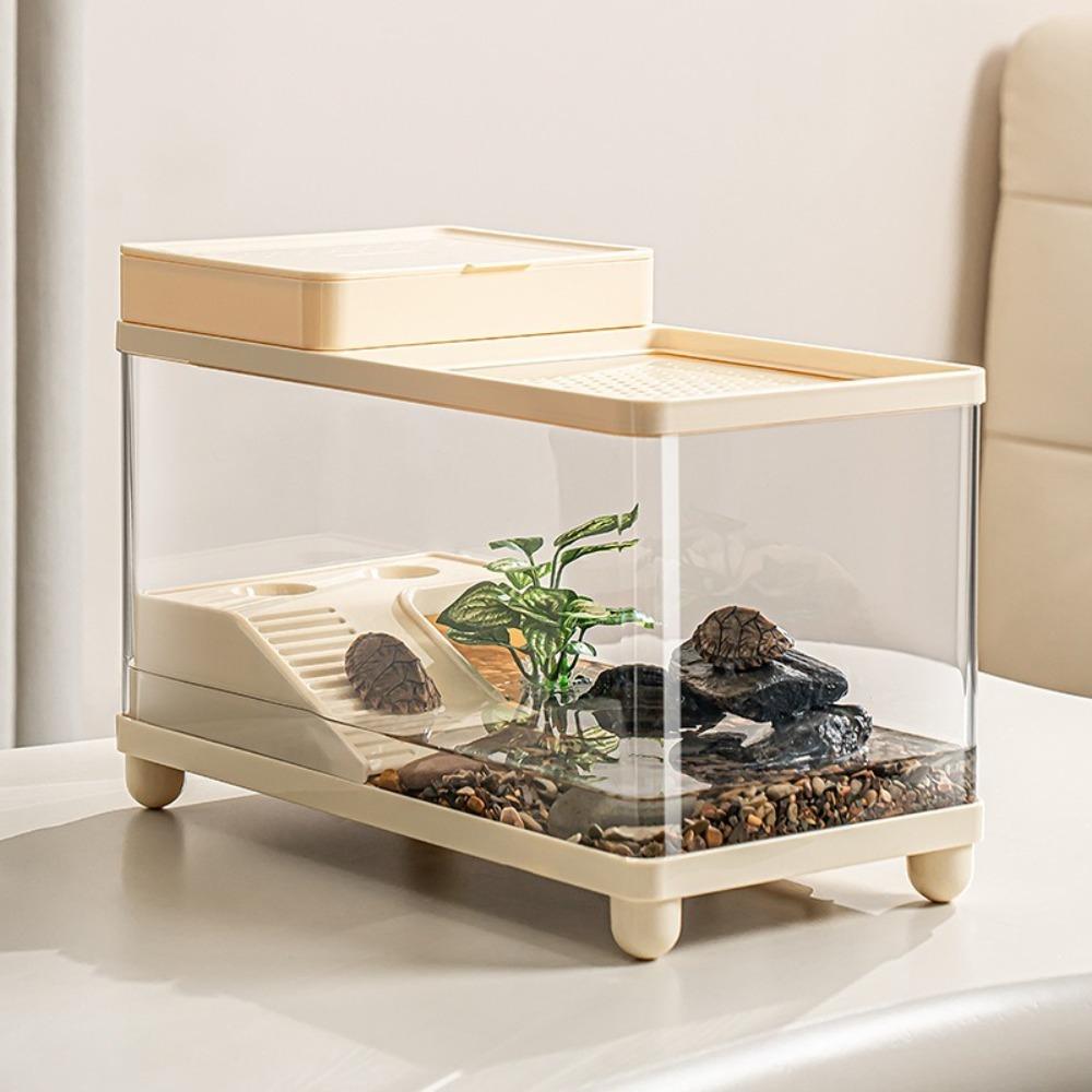 Pet Climbing Platform Turtle Breeding Tank Transparent Reptile Special Box Reptile Turtle білий
Pet Climbing Platform Turtle Breeding Tank Transparent Reptile Special Box Reptile Turtle білий