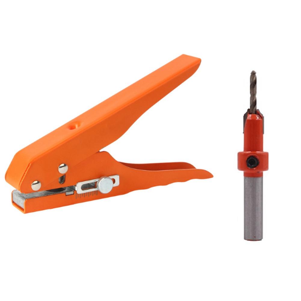 A84E-Edge Banding Punching Pliers Punching Tool Countersink Drill Bit Screw Hole Hat Woodworking Tool Masking Pliers 3X8mm
A84E-Edge Banding Punching Pliers Punching Tool Countersink Drill Bit Screw Hole Hat Woodworking Tool Masking Pliers 3X8mm