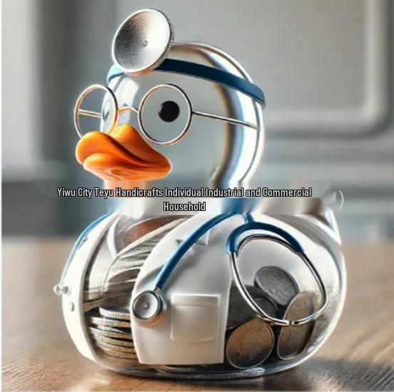 EverydayHero Duck Piggy Bank - Transparent Creative Resin Ornament
EverydayHero Duck Piggy Bank - Transparent Creative Resin Ornament