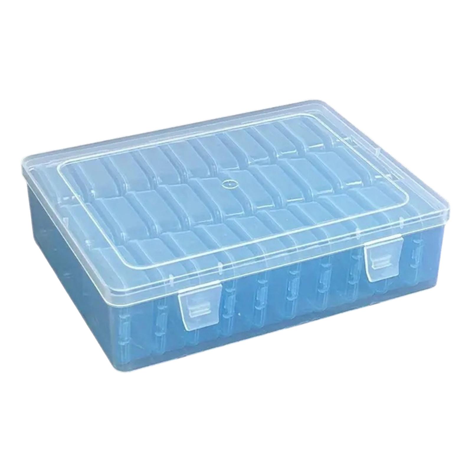Multifunctional 30 Slot Clear Sturdy Plastic Organizers Home Accessory for Beads Jewelry and Small Items Storage синий
Multifunctional 30 Slot Clear Sturdy Plastic Organizers Home Accessory for Beads Jewelry and Small Items Storage синий