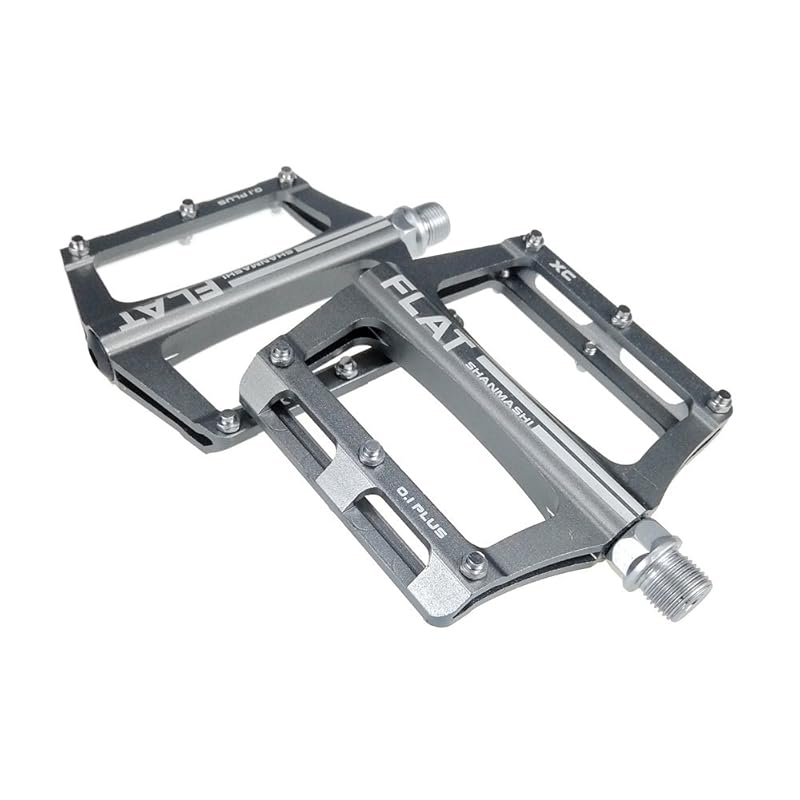 UPANBIKE mountain bike bearing pedal 9/16 spindle aluminum alloy flat platform Bmx Mtb load For bicycles (titanium color)
UPANBIKE mountain bike bearing pedal 9/16 spindle aluminum alloy flat platform Bmx Mtb load For bicycles (titanium color)