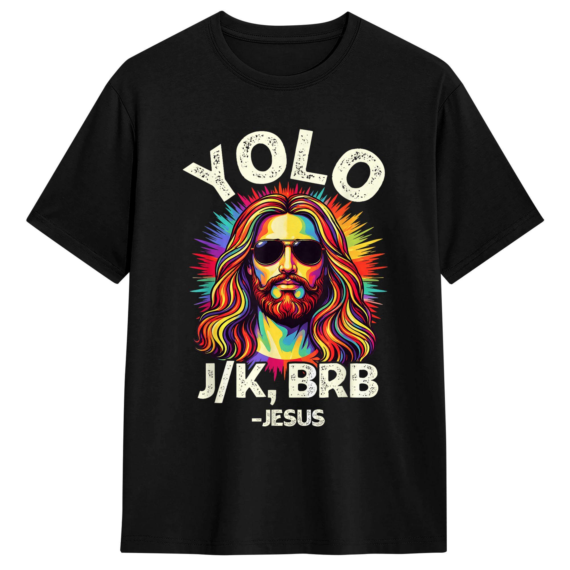 Unisex T Shirt Easter Yolo Jk BRB Jesus T Shirts Trending Summer Tee Shirt Streetwear 100 Cotton Tops Gift Idea 4XL
Unisex T Shirt Easter Yolo Jk BRB Jesus T Shirts Trending Summer Tee Shirt Streetwear 100 Cotton Tops Gift Idea 4XL