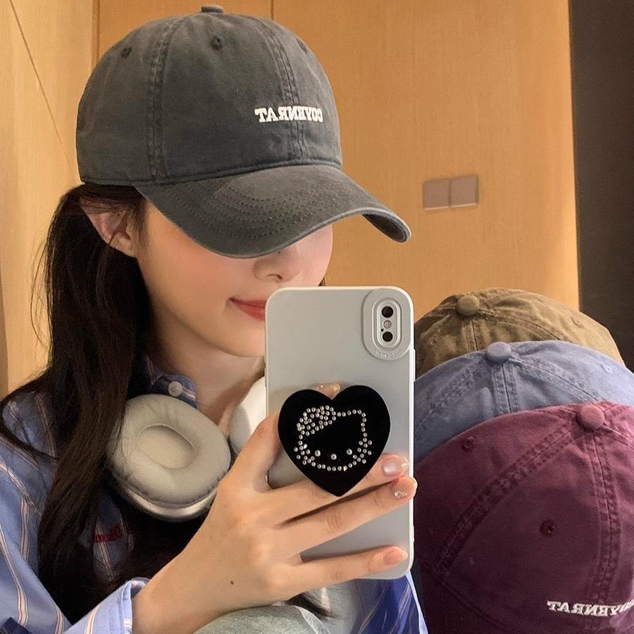 New Embroidered Baseball Cap Big Head Wide Brim Hat Women s Face Showing Small Pure Cotton Versatile Casual Korean Style Baseball Cap Men 56-59cm
New Embroidered Baseball Cap Big Head Wide Brim Hat Women s Face Showing Small Pure Cotton Versatile Casual Korean Style Baseball Cap Men 56-59cm