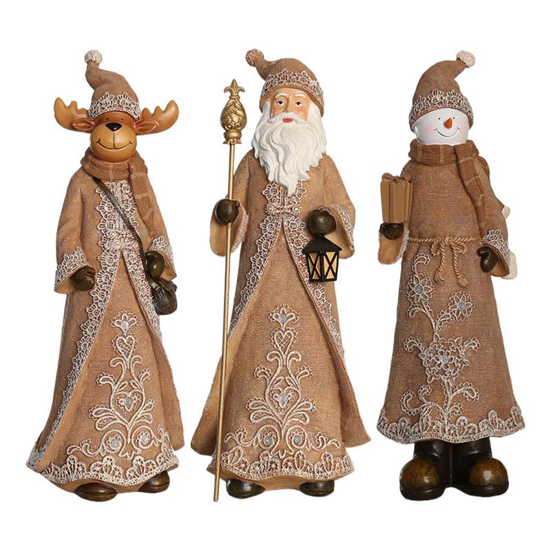Christmas Statue Resin Christmas Statue Table Ornaments 32cm Classic Handmade Imitation Linen Sculpture Realistic Santa Claus
Christmas Statue Resin Christmas Statue Table Ornaments 32cm Classic Handmade Imitation Linen Sculpture Realistic Santa Claus