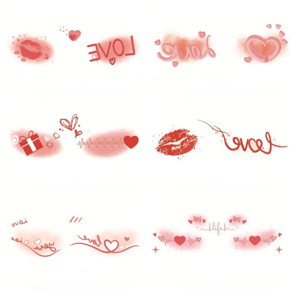 6 шт. Любовь Валентин Татуировки Розовый Пара Тату на лицо Мода Лицо Временная татуировка Макияж 6Pcs Style A
6 шт. Любовь Валентин Татуировки Розовый Пара Тату на лицо Мода Лицо Временная татуировка Макияж 6Pcs Style A