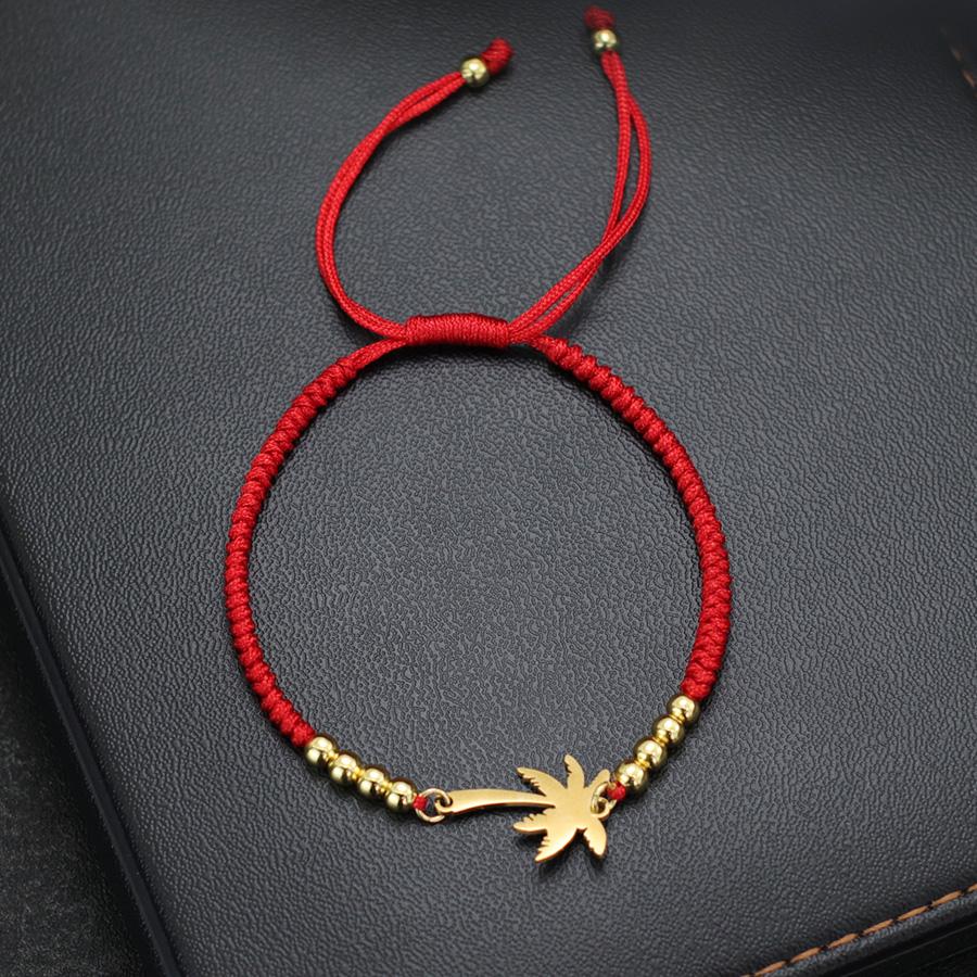 Creative Coconut Tree Cord Chain Bracelet Men Women Handmade Braided Black Red String Braslet Valentine Day Gift Pulseria Homme червоний
Creative Coconut Tree Cord Chain Bracelet Men Women Handmade Braided Black Red String Braslet Valentine Day Gift Pulseria Homme червоний