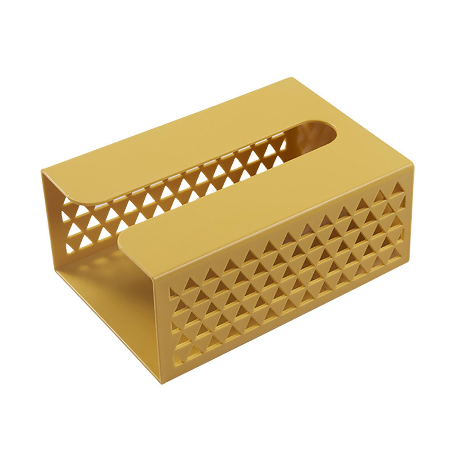 Tissue Box Cover Adhesive Wall Mounted Hollow Plastic Napkin Case Holder for Living Room Kitchen
Tissue Box Cover Adhesive Wall Mounted Hollow Plastic Napkin Case Holder for Living Room Kitchen