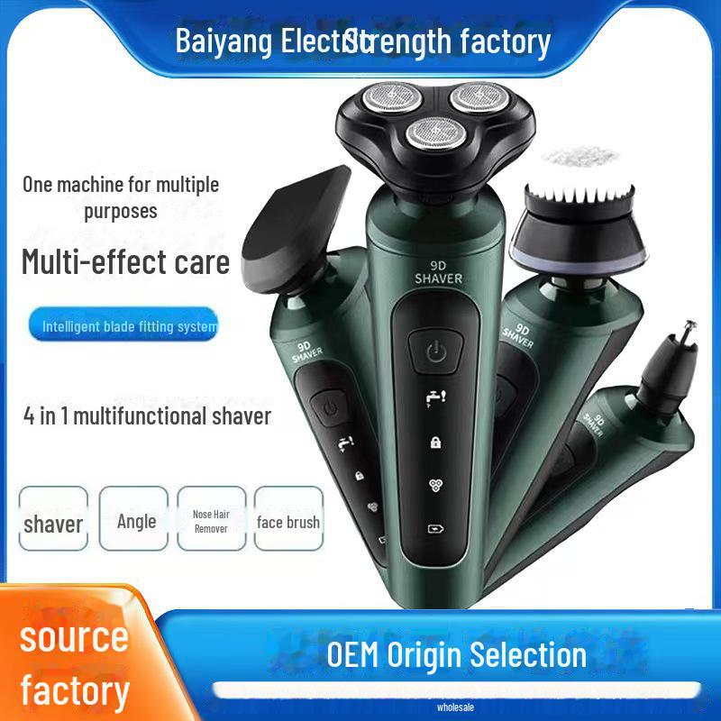 9D High Power Electric Shaver, USB-зарядка в машине, полностью моющаяся мужская бритва
9D High Power Electric Shaver, USB-зарядка в машине, полностью моющаяся мужская бритва
