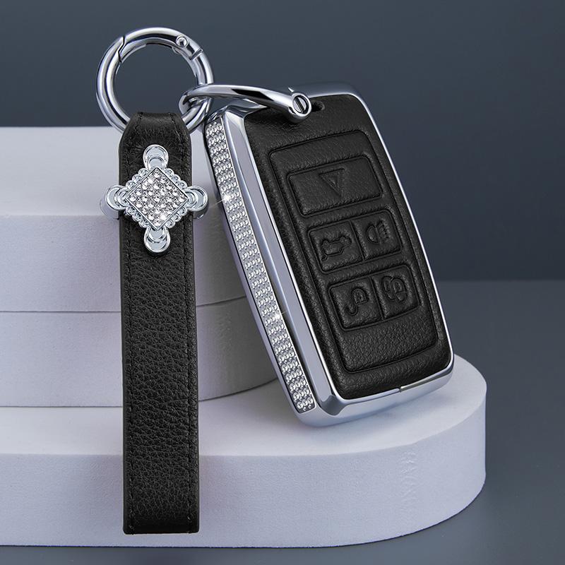 Diamond Leather Car Key Case Cover For Jaguar Xf Xj Xe S-Type F-Type X-Type F-Pace I-Pace E-Pace Android Xfr Xkr Auto Keychain
Diamond Leather Car Key Case Cover For Jaguar Xf Xj Xe S-Type F-Type X-Type F-Pace I-Pace E-Pace Android Xfr Xkr Auto Keychain