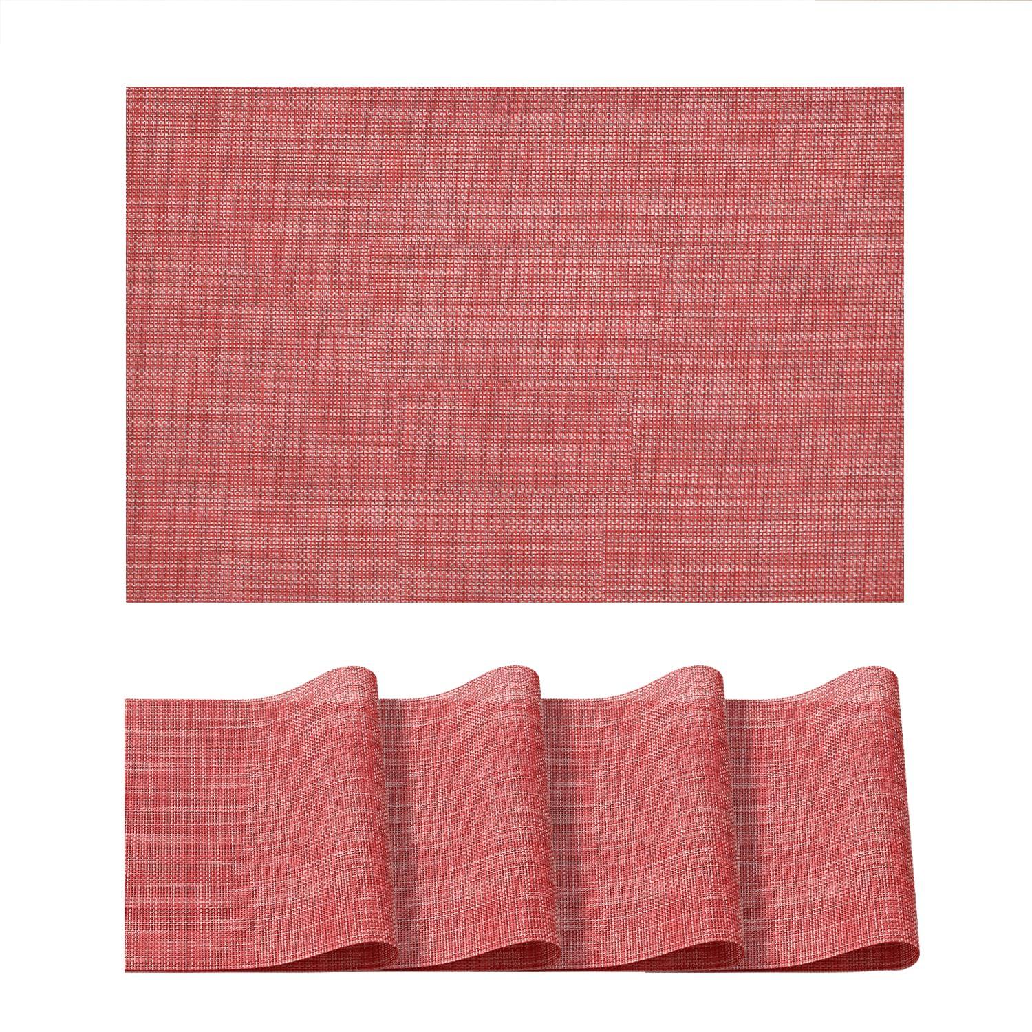 Silver Cube Vinyl Placemats Set of 4, Washable Heat Resistant Non-Slip Woven Plastic PVC Place Mats for Farmhouse Holiday Party Kitchen Dining Decor 12 x 18 , Rectangular 4 Pcs
Silver Cube Vinyl Placemats Set of 4, Washable Heat Resistant Non-Slip Woven Plastic PVC Place Mats for Farmhouse Holiday Party Kitchen Dining Decor 12 x 18 , Rectangular 4 Pcs