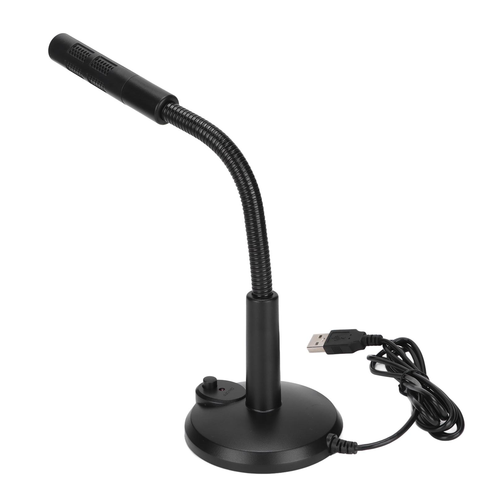 USB Desktop Microphone Plug and Play Desktop Omnidirectional Mic with Mute Button for PS4 Computer PC Laptop
USB Desktop Microphone Plug and Play Desktop Omnidirectional Mic with Mute Button for PS4 Computer PC Laptop