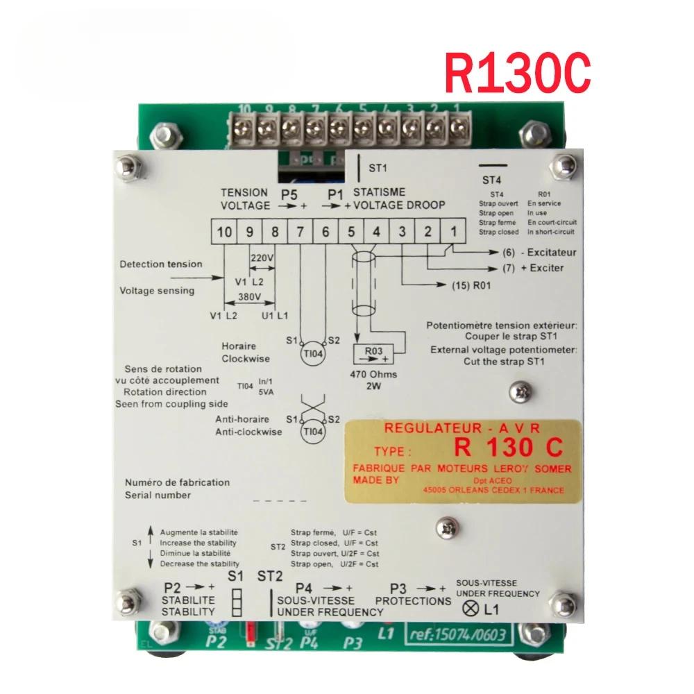 R130C AVR Leroy Somer Alternator Stabilizer Module Integrated Circuit Control Parts
R130C AVR Leroy Somer Alternator Stabilizer Module Integrated Circuit Control Parts