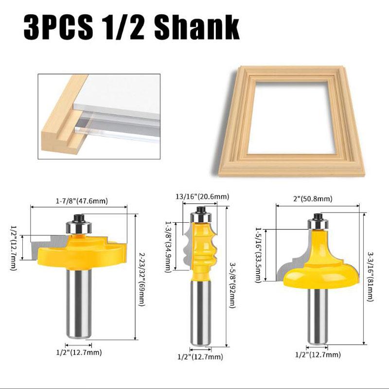 Европейская фреза для рамок картин, классическая фрезерная фреза, фреза для покерных фрезеров, фреза для лестницы 8 мм 12 мм, хвостовик 1/2 дюйма 3pcs 1/2inch shank жёлтый
Европейская фреза для рамок картин, классическая фрезерная фреза, фреза для покерных фрезеров, фреза для лестницы 8 мм 12 мм, хвостовик 1/2 дюйма 3pcs 1/2inch shank жёлтый