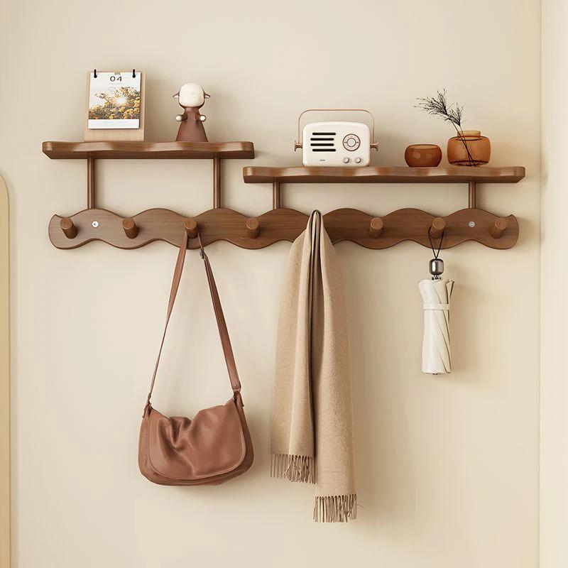 Entrance Hall Coat Rack Wall Mounted Clothes Scarf Storage Hooks Interior Clothing Bag Keys Organizer Hangers with Storage Rack
Entrance Hall Coat Rack Wall Mounted Clothes Scarf Storage Hooks Interior Clothing Bag Keys Organizer Hangers with Storage Rack