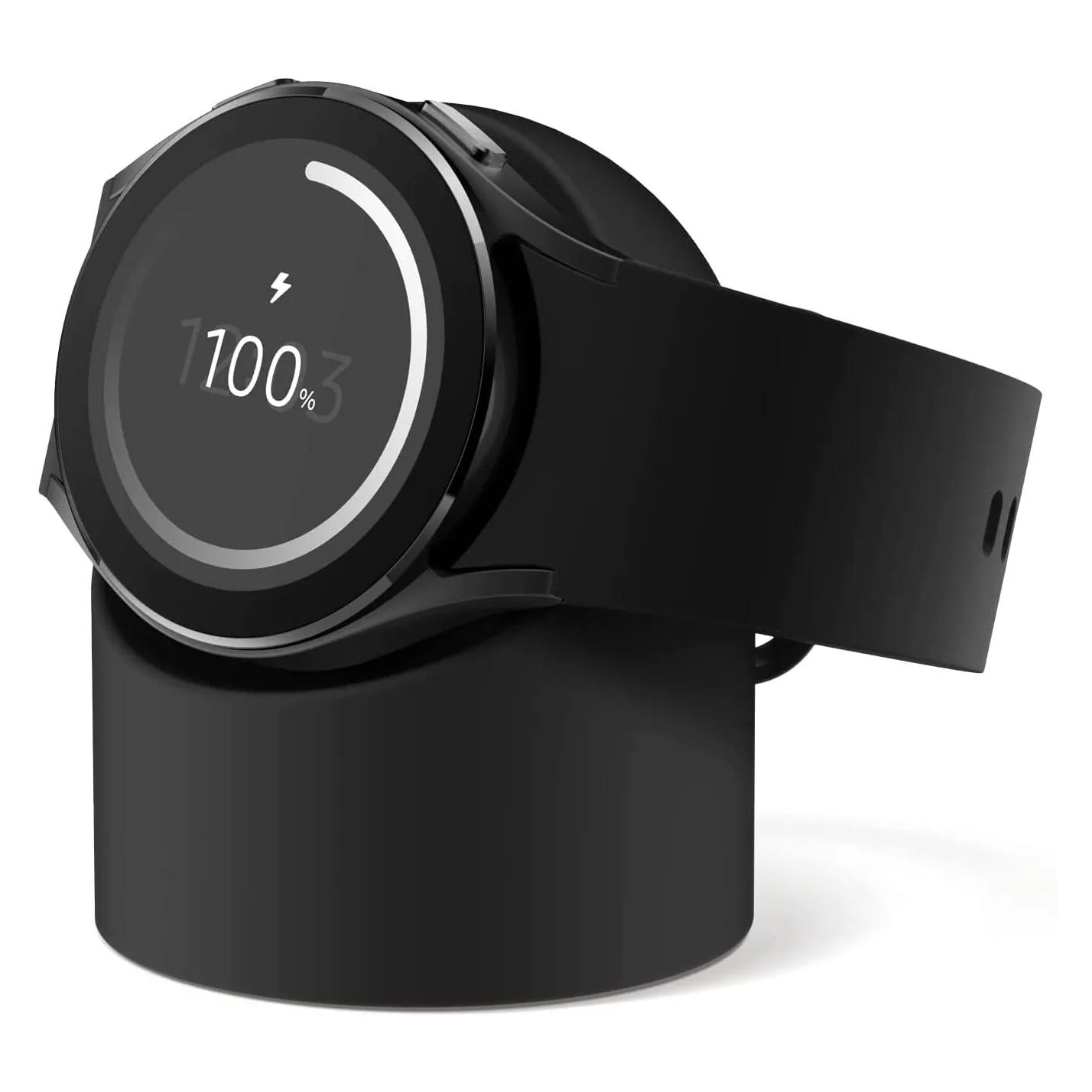 Silicone Charging Stand For Samsung Galaxy Watch 8/7/6/5/4 40mm 44mm Ultra 2026 Storage Seat Watch 8/6/4 Classic 47mm 46mm 43mm Watch 5 Pro 45mm чёрный
Silicone Charging Stand For Samsung Galaxy Watch 8/7/6/5/4 40mm 44mm Ultra 2026 Storage Seat Watch 8/6/4 Classic 47mm 46mm 43mm Watch 5 Pro 45mm чёрный