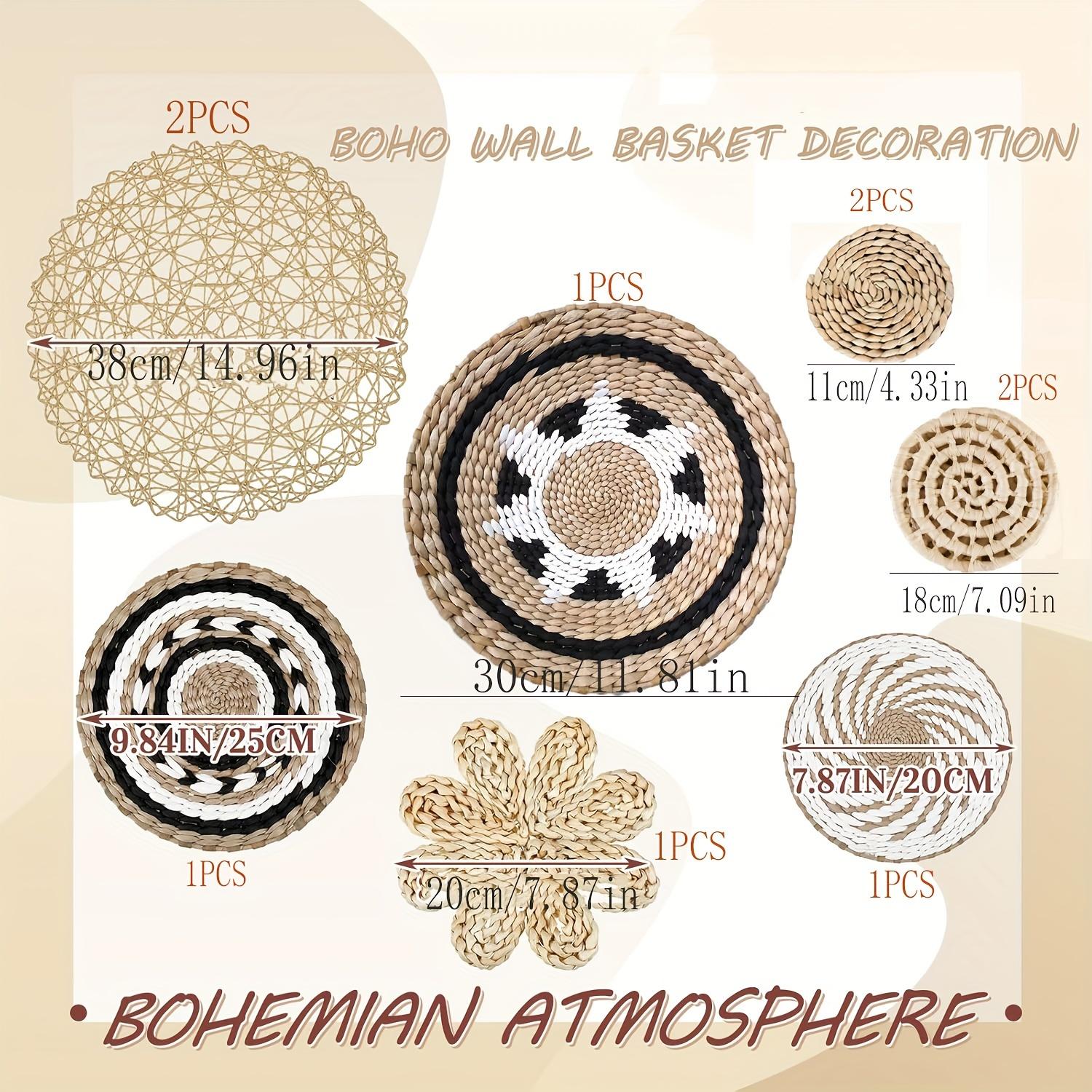 10 Kinds Hanging Wall Basket Handmade Decorative Rustic Boho Wall Basket Decor Handcrafted Wicker Round Seagrass Basket Wall Art
10 Kinds Hanging Wall Basket Handmade Decorative Rustic Boho Wall Basket Decor Handcrafted Wicker Round Seagrass Basket Wall Art