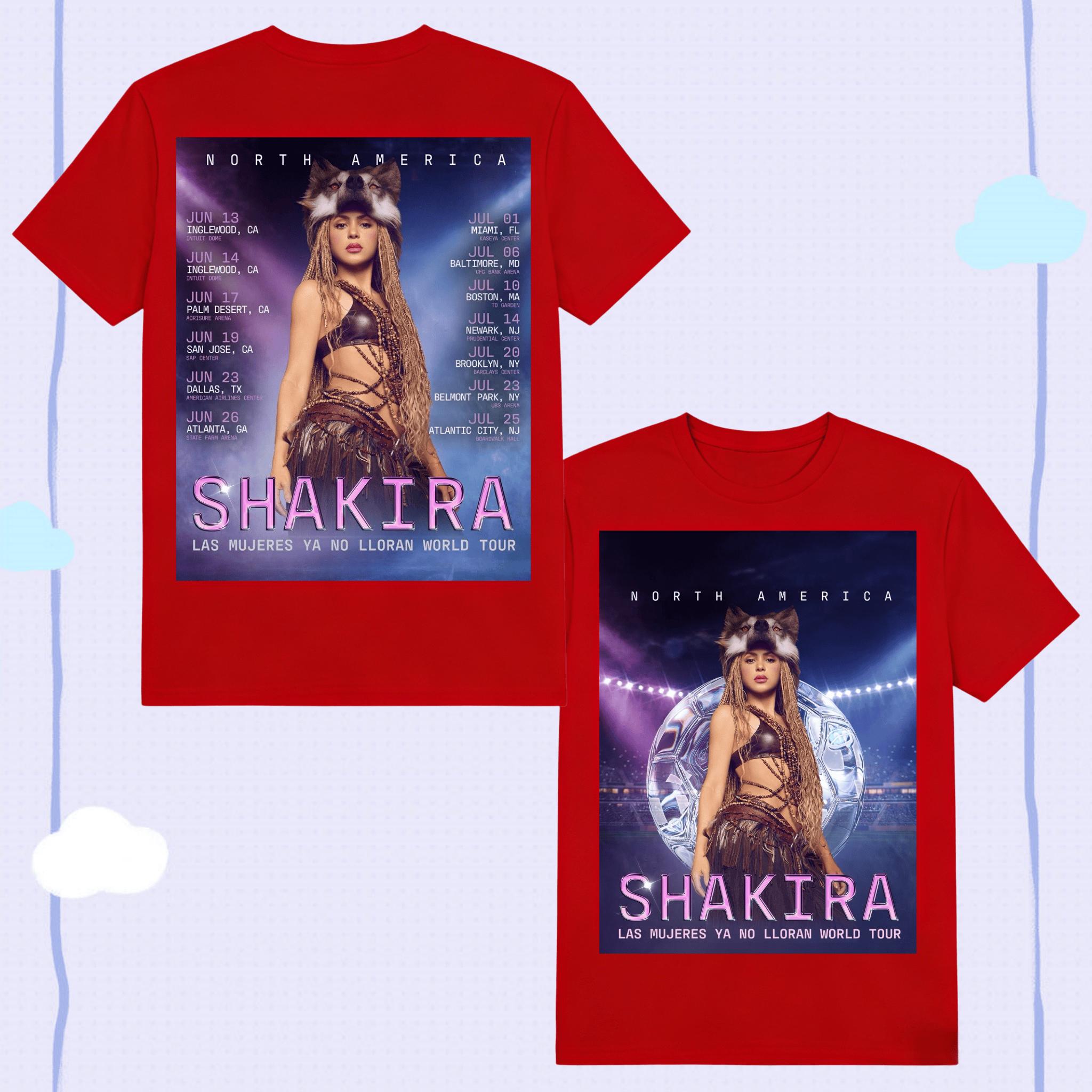 Shakira 2026 Las Mujeres Ya No Lloran World Tour Unisexs TShirt Unisex ONeck 100 Cotton Short Sleeve Y2k Oversized Popular Tee 4XL
Shakira 2026 Las Mujeres Ya No Lloran World Tour Unisexs TShirt Unisex ONeck 100 Cotton Short Sleeve Y2k Oversized Popular Tee 4XL