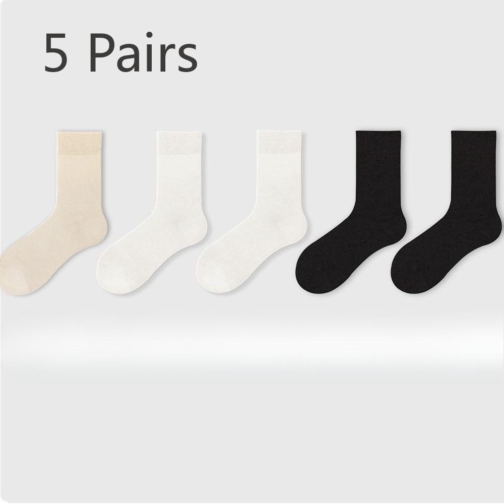 5 пар женских новых весенне-осенних носков-трубок без швов из чистого хлопка с лунным сыном 5 Pairs
5 пар женских новых весенне-осенних носков-трубок без швов из чистого хлопка с лунным сыном 5 Pairs