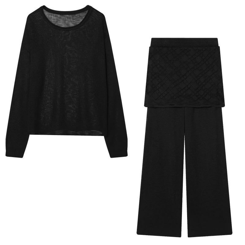 2026 Spring Fashion: European & American Style Round Neck Top with Ice Linen Skirt & Pants Set Large
2026 Spring Fashion: European & American Style Round Neck Top with Ice Linen Skirt & Pants Set Large