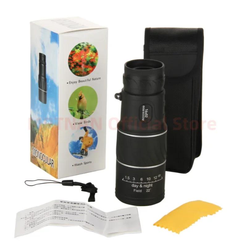 Dual Focus Zoom 16x52 Monocular Telescope 66M/8000M Binoculars HD Scope Low-Light Night Vision With Optical Lens/Rubber Outdoor
Dual Focus Zoom 16x52 Monocular Telescope 66M/8000M Binoculars HD Scope Low-Light Night Vision With Optical Lens/Rubber Outdoor