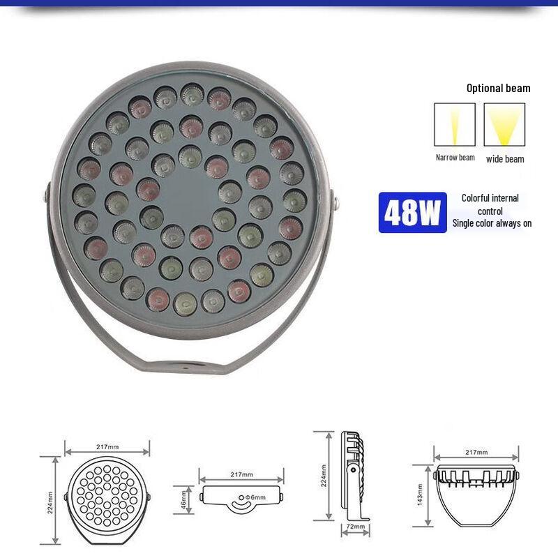 UOSU 48W Вуличний RGB Диммований Прожектор на Кілку
UOSU 48W Вуличний RGB Диммований Прожектор на Кілку