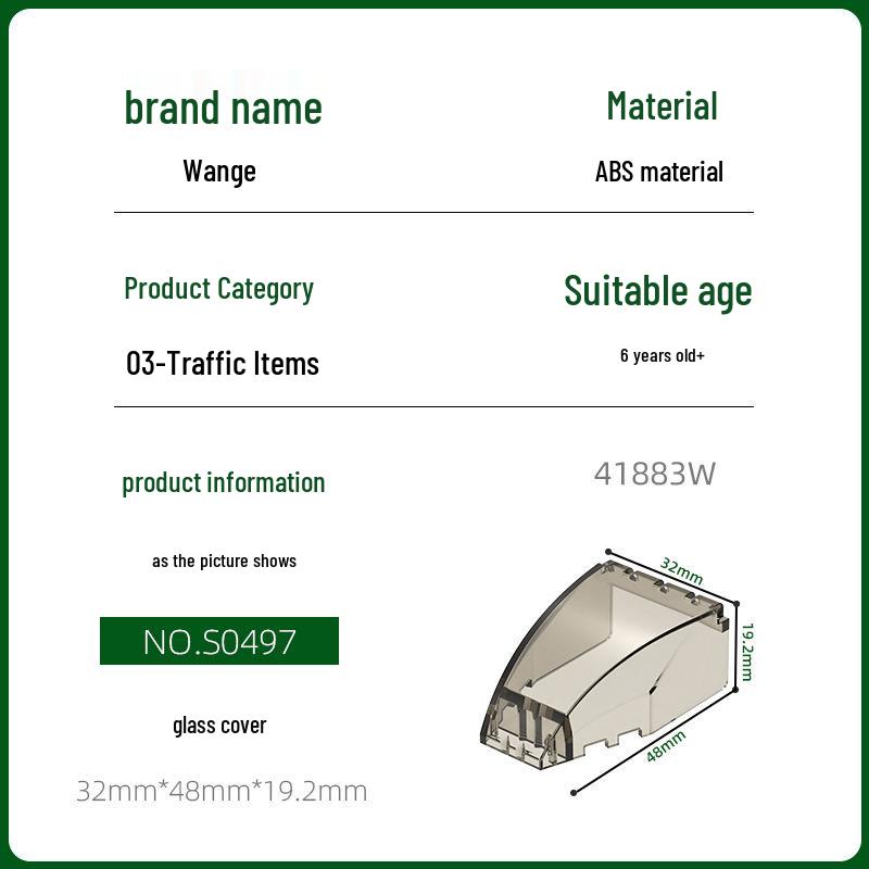 Wange DIY Small Particle Science and Education Building Blocks with Glass Cover (41883Wmoc) 0.1kg (~20 pcs)
Wange DIY Small Particle Science and Education Building Blocks with Glass Cover (41883Wmoc) 0.1kg (~20 pcs)