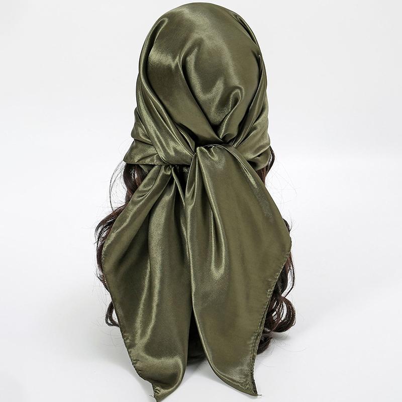 Luxury Brand Bandana Silk Square 90*90cm Scarf Women Satin Shawl Wrap Hijab Female Scarves Hair Band Wrist Headkerchief 90x90cm
Luxury Brand Bandana Silk Square 90*90cm Scarf Women Satin Shawl Wrap Hijab Female Scarves Hair Band Wrist Headkerchief 90x90cm