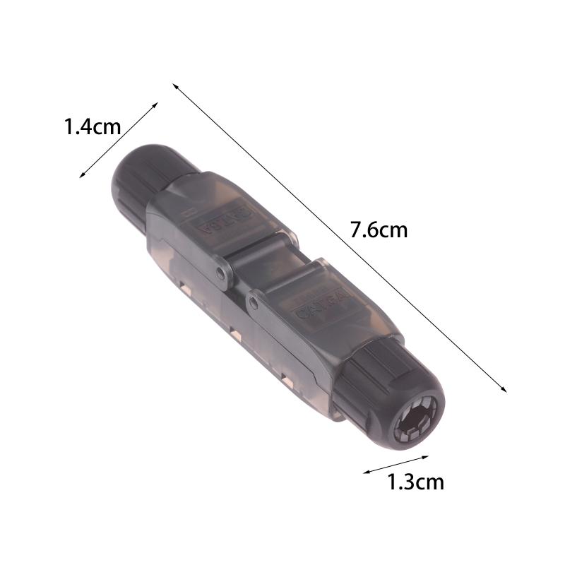 Toolless Network Cable Joiner Extension Adapter Secure Easy to Use Ethernet Connector for Wiring Projects
Toolless Network Cable Joiner Extension Adapter Secure Easy to Use Ethernet Connector for Wiring Projects