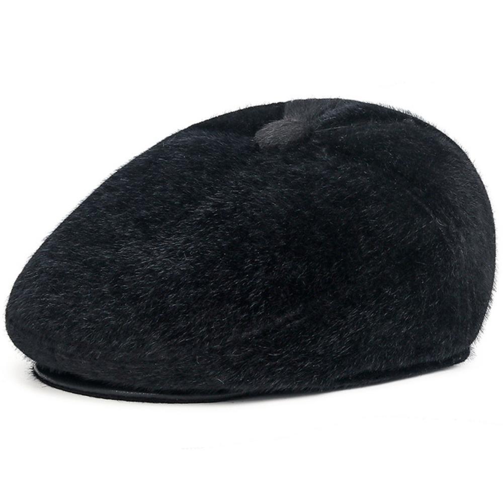 HT4922 Mens Berets Warm Faux Fur Hats for Winter Male Black Grey Earflap Cap Male Artist Painter Beret Hat Grandfather Beret Cap XL 59-60CM чорний
HT4922 Mens Berets Warm Faux Fur Hats for Winter Male Black Grey Earflap Cap Male Artist Painter Beret Hat Grandfather Beret Cap XL 59-60CM чорний