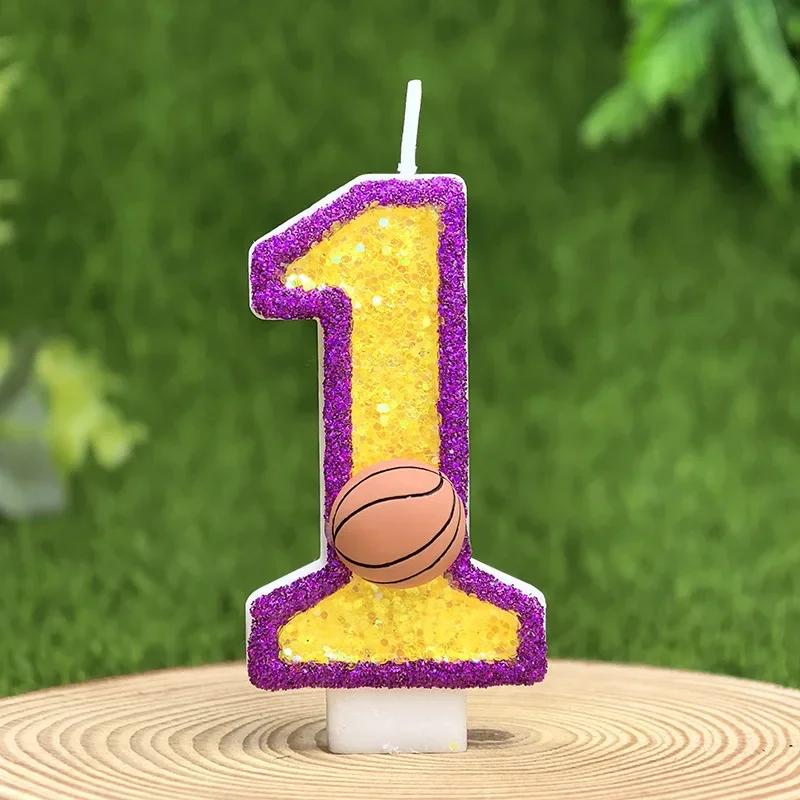 Vitality Basketball 0-9 Free Matching Combination Number Candles Birthday Candles Are Perfect for High-end Baking Cake Decor 123
Vitality Basketball 0-9 Free Matching Combination Number Candles Birthday Candles Are Perfect for High-end Baking Cake Decor 123