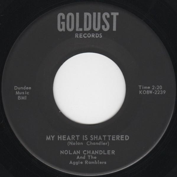 7inch Record NOLAN CHANDLER / EMMIT BROOKS - My Heart Is Shattered / Peach Bloss KO8W2239 GOLDUST 1960 US Country/Folk Used
7inch Record NOLAN CHANDLER / EMMIT BROOKS - My Heart Is Shattered / Peach Bloss KO8W2239 GOLDUST 1960 US Country/Folk Used