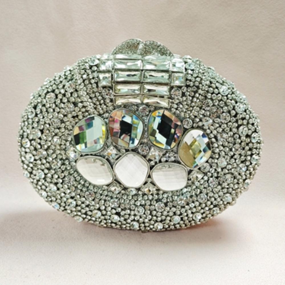 WHTUOHENG Gold Metal Evening Clutch Purse Big Rhinestone Diamond Oval Shape Crystal for Girls Ladies Prom Designer Phone Clutch 19cmX14cmX6cm
WHTUOHENG Gold Metal Evening Clutch Purse Big Rhinestone Diamond Oval Shape Crystal for Girls Ladies Prom Designer Phone Clutch 19cmX14cmX6cm