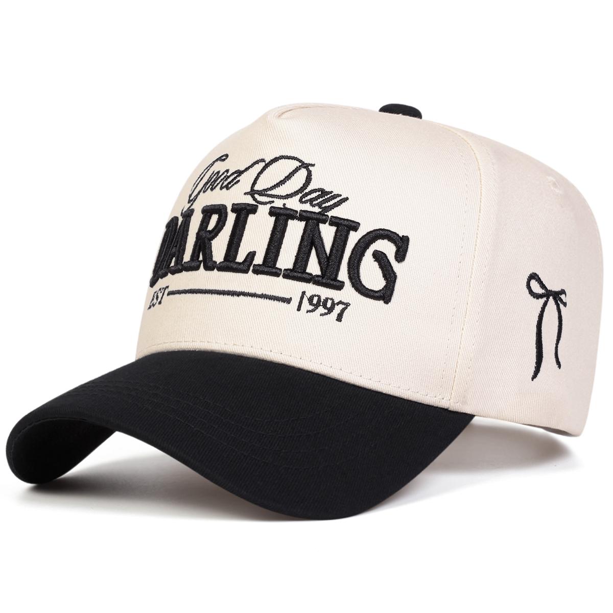 Unisex GOOD DAY DARLING EST 1997 Embroidery Baseball Caps Spring Autumn Outdoor Adjustable Casual Hats Sunscreen Hat Sports Cap чорний
Unisex GOOD DAY DARLING EST 1997 Embroidery Baseball Caps Spring Autumn Outdoor Adjustable Casual Hats Sunscreen Hat Sports Cap чорний